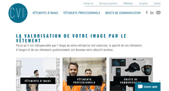 Desktop Screenshot of cvitextile.com